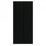 Bisley 2 Door Cupboard Black 1968mm