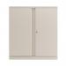 Bisley 2 Door Cupboard Empty 914x470x1000mm Chalk White KF78710 BY78710