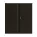 Bisley 2 Door Cupboard Empty 914x470x1000mm Black KF78711 BY78711