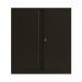 Bisley 2 Door Cupboard Empty 914x470x1000mm Black KF78711 BY78711