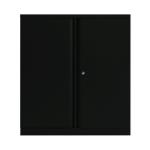 Bisley 2 Door Cupboard Empty 914x470x1000mm Black KF78711 BY78711