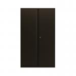 Bisley 2 Door Cupboard Empty 914x470x1570mm Black KF78714 BY78714