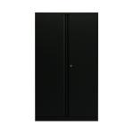 Bisley 2 Door Cupboard Empty 914x470x1570mm Black KF78714 BY78714