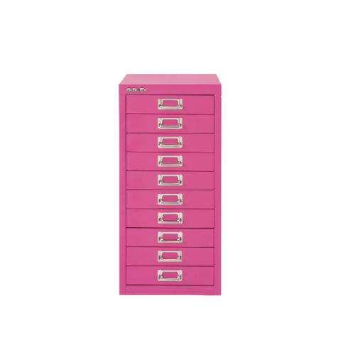 Bisley 10 Drawer Cabinet Fuschia By78742 By78742