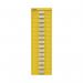 Bisley 15 Multidrawer Cabinet 279x380x860mm Canary Yellow BY78745 BY78745