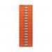 Bisley 15 Multidrawer Cabinet 279x380x860mm Mandarin BY78747 BY78747