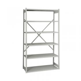 Bisley Shelving Starter Kit 1000x300x1840mm Grey BY838030 BY838030