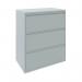 Bisley 3 Drawer Filing Cabinet Lockable 810x490x1090mm Goose Grey ESSF3D/GG BY90504