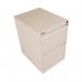 Bisley 2 Drawer Filing Cabinet Lockable 470x622x711mm Chalk BS2E/CHK BY90697