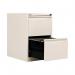 Bisley 2 Drawer Filing Cabinet Lockable 470x622x711mm Chalk BS2ECHK BY90697