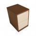 Bisley 2 Drawer Filing Cabinet Lockable 470x622x711mm Coffee/Cream BS2EC/C BY90699