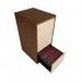 Bisley 3 Drawers Filing Cabinet Lockable 470x622x1016mm Coffee/Cream BS3EC/C BY90706