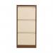 Bisley 3 Drawers Filing Cabinet Lockable 470x622x1016mm CoffeeCream BS3ECC BY90706