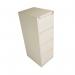 Bisley 4 Drawer Filing Cabinet Lockable 470x622x1321mm Chalk BS4E/CHK BY90708