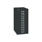 Bisley 10 Multidrawer Cabinet 279x380x590mm Black BY99639 BY99639