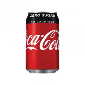 Coke Zero Soft Drink 330ml (Pack of 24) FOCOC018C BZ17566