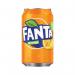 Fanta Orange Soft Drink 330ml Can (Pack of 24) 402006 A00769 BZ18041