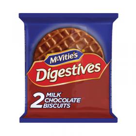 McVities Milk Chocolate Digestives 33g (Pack of 24) 32404 BZ19318