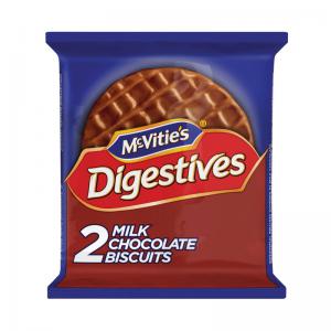 McVities Milk Chocolate Digestives 33g Pack of 24 32404 BZ19318