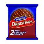 McVities Milk Chocolate Digestives 33g (Pack of 24) 32404 BZ19318