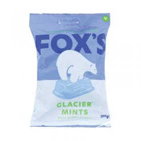 Foxs Glacier Mints Sharing Bag 200g (No artifical colours or flavours) (Pack of 12) 0401004 BZ92054