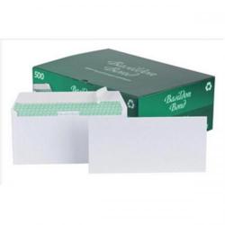 Cheap Stationery Supply of Basildon Bond Envelopes Recycled Wallet Peel & Seal 120gsm DL White C80116 Pack of 500 C80116 Office Statationery