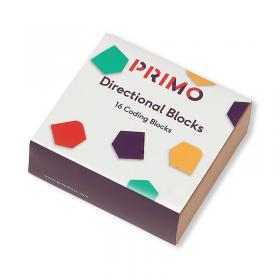 Cubetto Directional Blocks x16 Coding Blocks PRIMO005A CBT51335