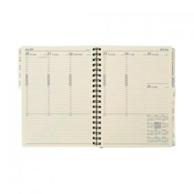 2024 Filofax Personal Size Week on 2 Pages Calendar - (68421) - English
