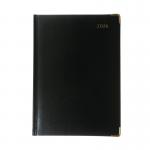 Collins Manager Diary Day Per Page Appointment Black 2026 1200V26 CD1200V26