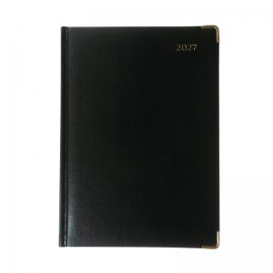 Collins Manager Diary Day Per Page Appointment Black 2027 1200V27