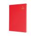 Collins A5 Desk Diary Week To View Red 2025 35-15.25 CD35R25