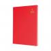 Collins A5 Desk Diary Week To View Red 2026 35-15.26 CD35R26