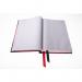 Collins Desk Diary 2 Pages Per Day A4 BlackRed 2021 42 CD4221