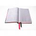 Collins A4 Desk Diary 2 Page Per Day BlackRed 2022 42 CD4222