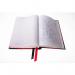 Collins A4 Desk Diary 2 Pages Per Day BlackRed 2023 42 CD4223