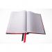 Collins A4 Desk Diary 2 Pages Per Day BlackRed 2023 42 CD4223