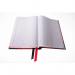 Collins A4 Desk Diary 2 Pages Per Day BlackRed 2023 42 CD4223