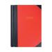 Collins A4 Desk Diary 2Day Per Page Black/Red 2024 42 CD4224