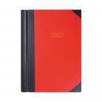 Collins A4 Desk Diary 2 Pages Per Day BlackRed 2027 4227 CD4227