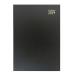 Collins A4 Desk Diary Day/Page 2019 Black 44