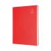 Collins Academic Diary Day Per Page A4 Red 2025-2026 44MRED25 CD44MR25