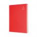 Collins Academic Diary Day Per Page A4 Red 2026-2027 44MRED26 CD44MR26