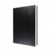 Collins A4 Desk Diary 2 Pages Per Day Black 2027 4727 CD4727