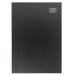 Collins Desk Diary A5 Day Per Page 2020 Black (Cased in durable leathergrain with page marker) 52