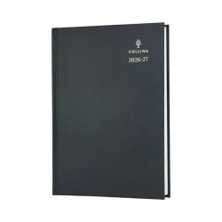 Collins Academic Diary Day Per Page A5 Black 2026-2027 52MBLK26 CD52MBK26
