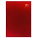 Collins Desk Diary Day Per Page A5 Red 2021 52