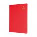 Collins A5 Desk Diary Day Per Page Red 2026 52-15.26 CD52R26