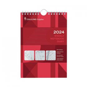 Collins Weekly Notebook Diary 2024 60 CD6024