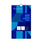 Collins Spiral Monthly Diary 2022 64 CD6422