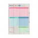 Collins Brighton Daily Planner Desk Pad DPDA5-01 CD77183